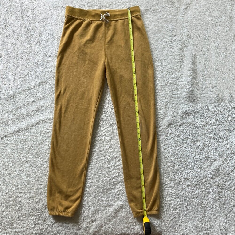 Girls Crewcuts joggers, golden pigment dyed, size XL